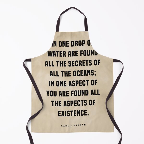 Item preview, One drop of water - Kahlil Gibran Quote - Literature - Typography Print 1 - Vintage designed and sold by Studio Grafiikka.