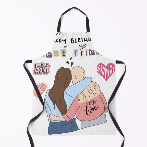 Aperçu de l'œuvre Meilleur ami pour toujours, partenaire dans le crime, soeur, ma personne préférée, joyeux anniversaire créée et vendue par DreamT-shirtSVG.