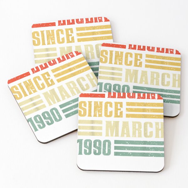 Item preview, Vintage Legend Since March 1990 30th Birthday Gif	 designed and sold by viiesrahlim.
