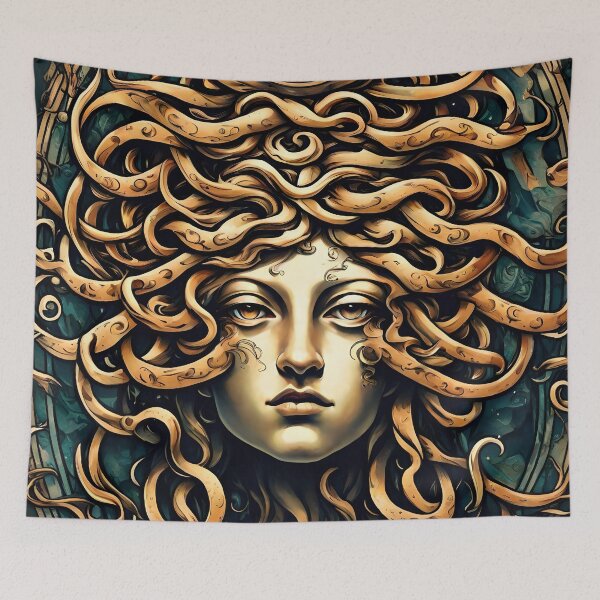 Item preview, Medusa Mythology designed and sold by TebyArt.