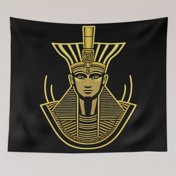 Item preview, a golden pharaoh mask designed and sold by Enga6.