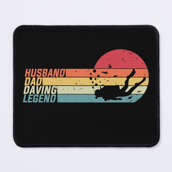 Item preview, Husband Dad Diving Legend Diving Vintage style sport Lovers designed and sold by YAHIA-14.