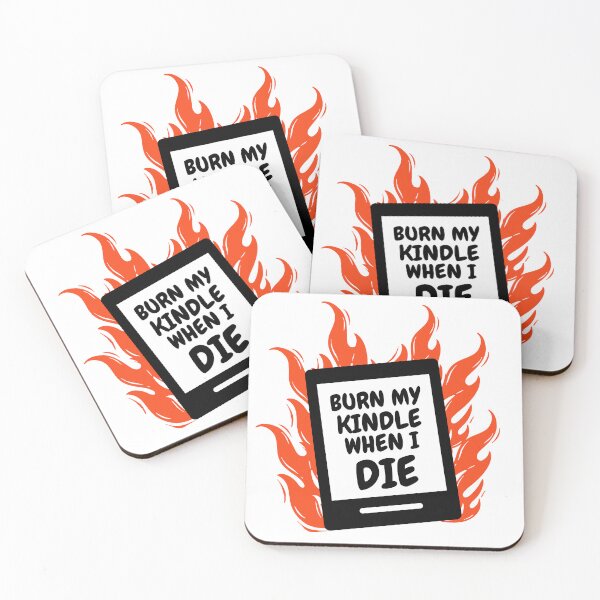 Item preview, Burn My Kindle When I Die designed and sold by Stuffspot.