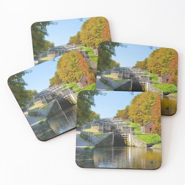 Item preview, Bingley Five Rise Locks designed and sold by Alisonchambers2.