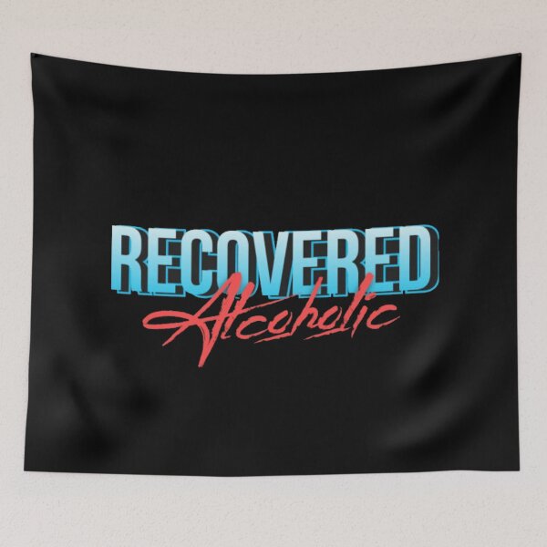 Item preview, Recovered Alcoholic designed and sold by SoberTeeCo.