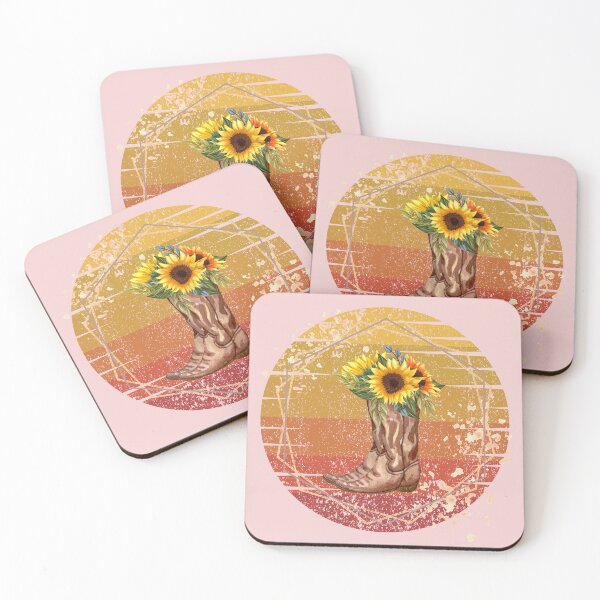 Item preview, Boots and Sunflowers designed and sold by ValsCrazyCats.