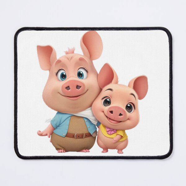 Item preview, Pig and Piglet! Oink Oink! designed and sold by ElderWisdom.