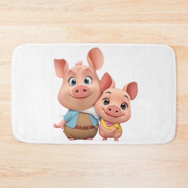 Item preview, Pig and Piglet! Oink Oink! designed and sold by ElderWisdom.