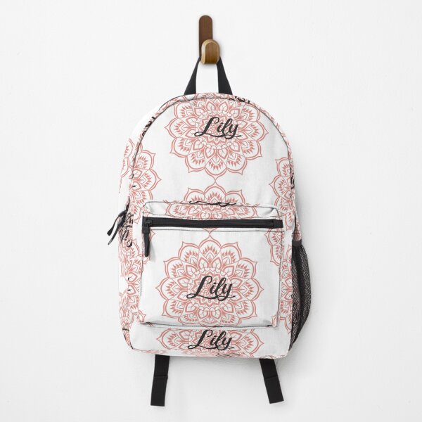 Item preview, Burnt Coral Mandala Personalized Name - Lily designed and sold by MysticMagpie.