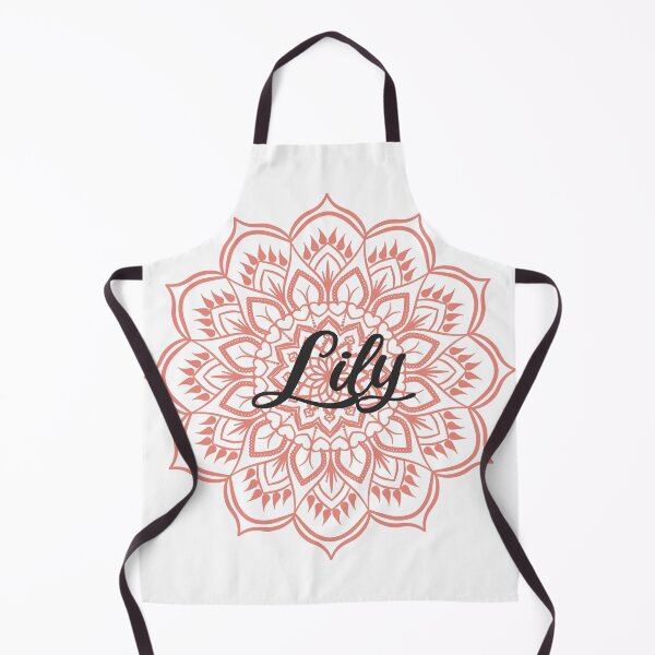 Item preview, Burnt Coral Mandala Personalized Name - Lily designed and sold by MysticMagpie.