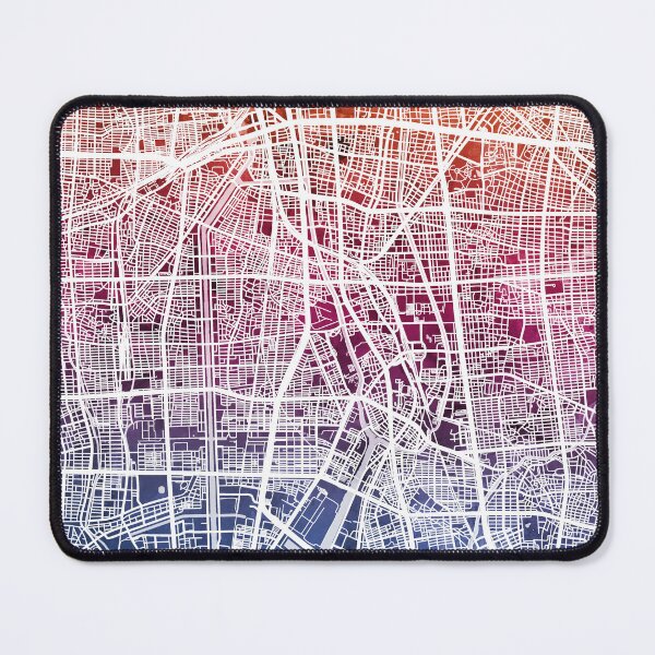 Item preview, Nagoya Japan City Map designed and sold by ArtPrints.