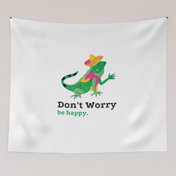 Item preview, No te preocupes, se feliz designed and sold by MakeYourDayShop.