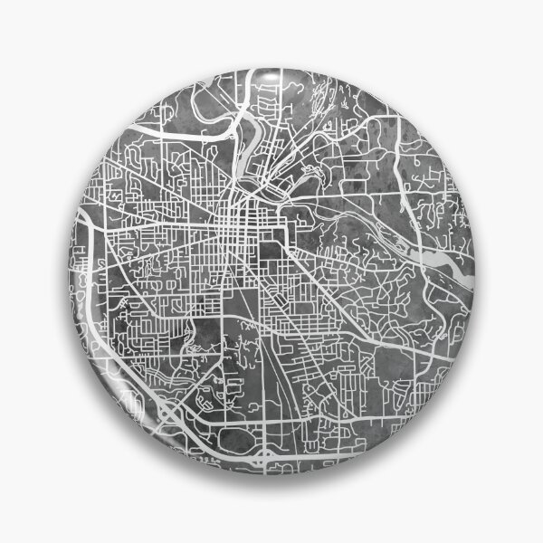Item preview, Ann Arbor Michigan City Street Map designed and sold by ArtPrints.