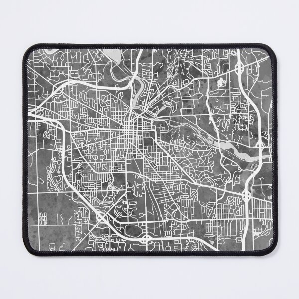 Item preview, Ann Arbor Michigan City Street Map designed and sold by ArtPrints.