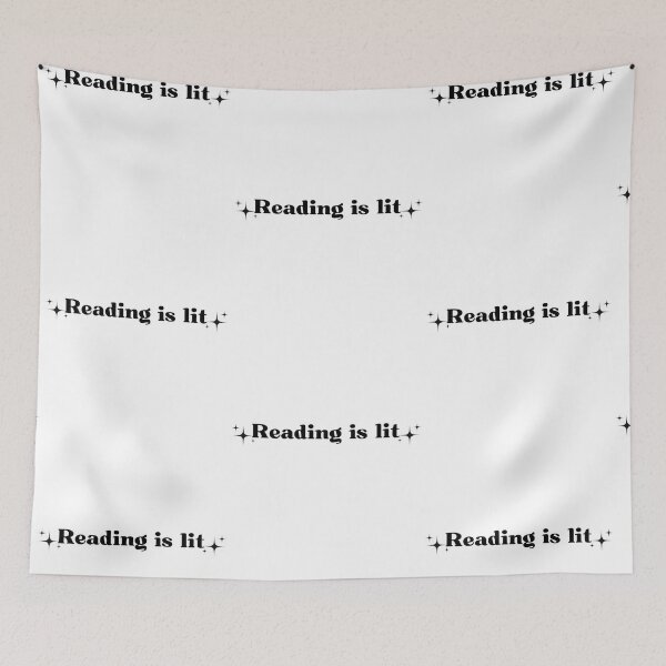 Item preview, Reading is lit designed and sold by Stuffspot.