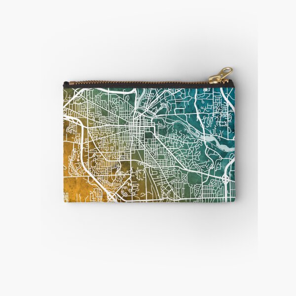 Item preview, Ann Arbor Michigan City Street Map designed and sold by ArtPrints.