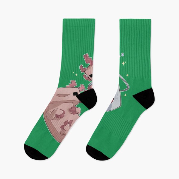 Item preview, Block Axolotls   	 designed and sold by qbyblyogx65.
