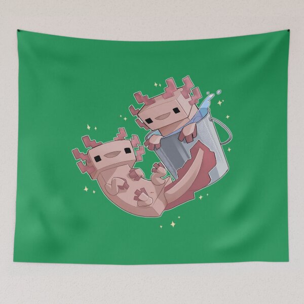 Item preview, Block Axolotls   	 designed and sold by qbyblyogx65.