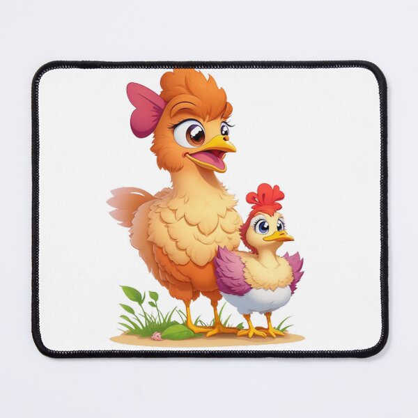 Item preview, Hen and her chick! Cluck Cluck! designed and sold by ElderWisdom.