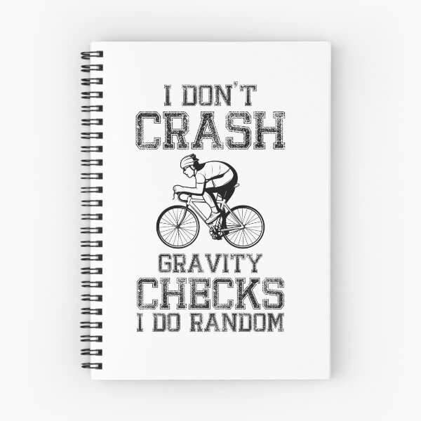 Item preview, I don't crash gravity checks I do random, Bicycle, Biker, Biker designed and sold by Elshan Ilyasov.