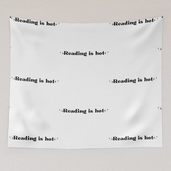 Item preview, Reading is hot designed and sold by Stuffspot.