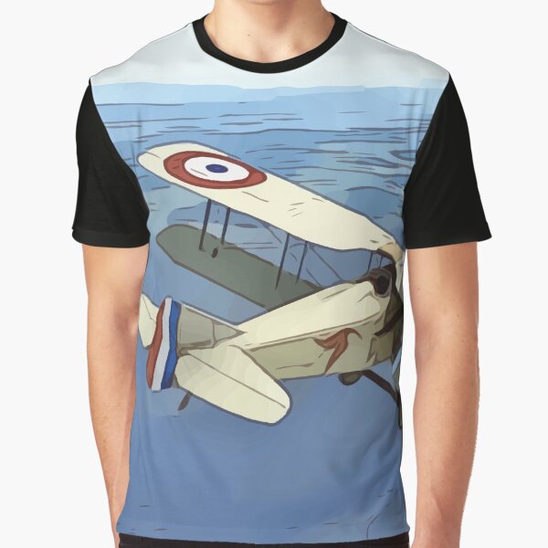 Vista previa del artículo con la obra «Avión Spad 7 en vuelo», diseñado y vendido por Escarpatte.