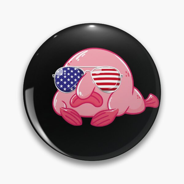 Item preview, Blobfish USA Flag Love Blobfish 4th Of July Blobfish Gear designed and sold by DynamicDesign.