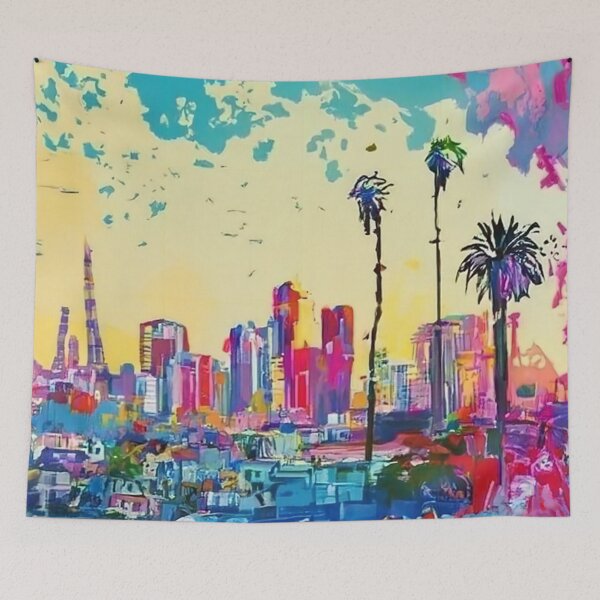 Item preview, Los Angeles Skyline 02 designed and sold by jeepmonster.