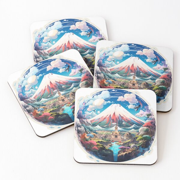 Item preview, Sphere World Mount Fuji Art AI designed and sold by SoullesRaccon.