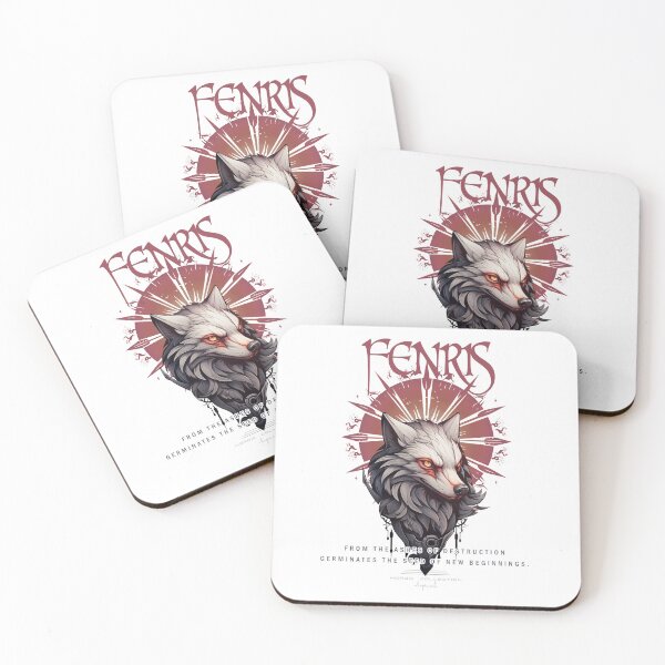Item preview, Fenris 004 - New Beginning from the Ashes of Destruction (Norse Mythology) designed and sold by utopio-art.