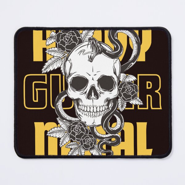 Item preview, Heavy Metal; Skull and Snakes designed and sold by evaninla.