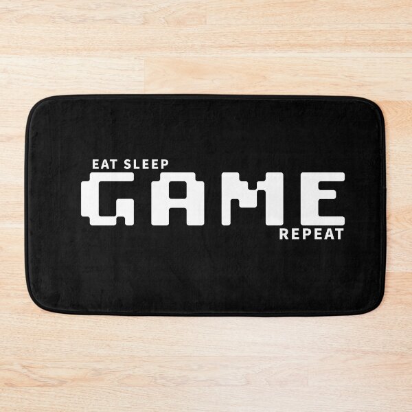 Item preview, Eat Sleep Game Repeat designed and sold by HaraldDesigns.