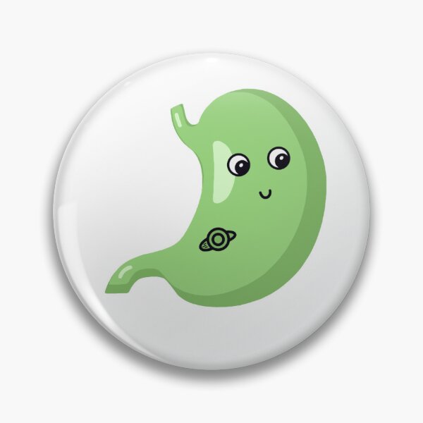 Item preview, cute stomach w/ feeding tube designed and sold by SicknessSociety.