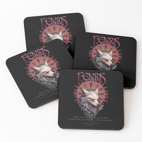 Item preview, Fenris 004 - New Beginning from the Ashes of Destruction (Norse Mythology) designed and sold by utopio-art.