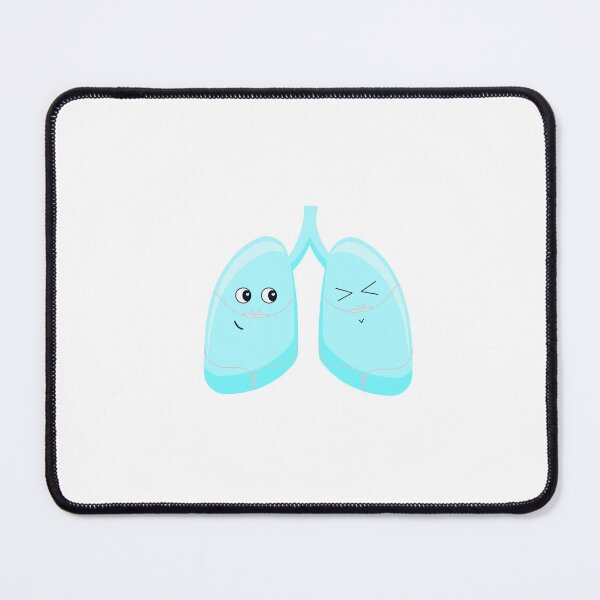Item preview, cute lungs w/ oxygen cannula designed and sold by SicknessSociety.