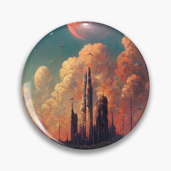 Item preview, Beautiful Sci-Fi Landscape designed and sold by Cheulsy.
