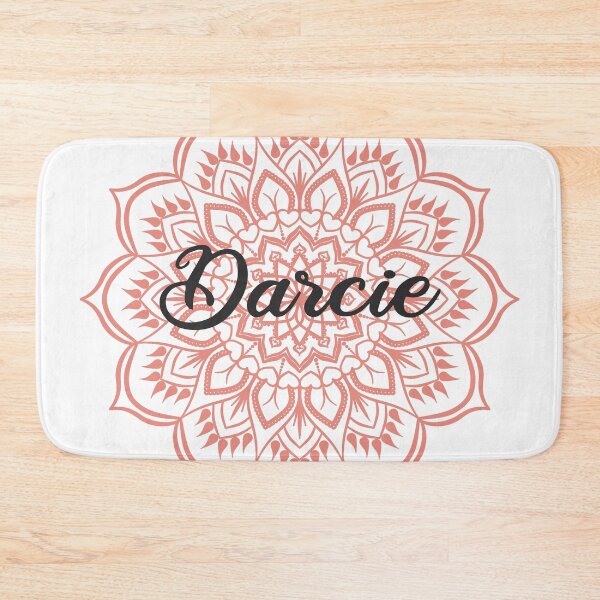 Item preview, Burnt Coral Mandala Personalized Name - Darcie designed and sold by MysticMagpie.