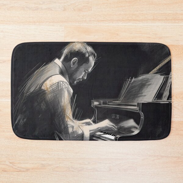 Item preview, Man playing the piano designed and sold by abmkf.