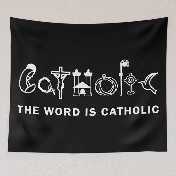 Item preview, Catholics designed and sold by Socmedtech.