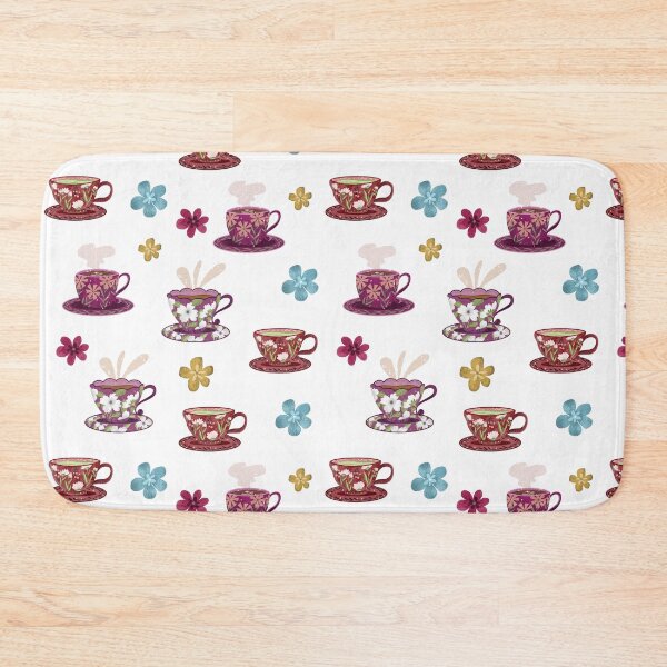 Artikelvorschau, Blumen-Teatime-Muster entworfen und verkauft von pinkyfish1010.