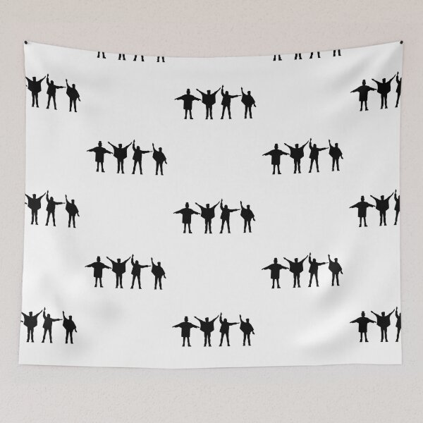 Item preview, Help! - Black Silhouette designed and sold by tatnguondi.
