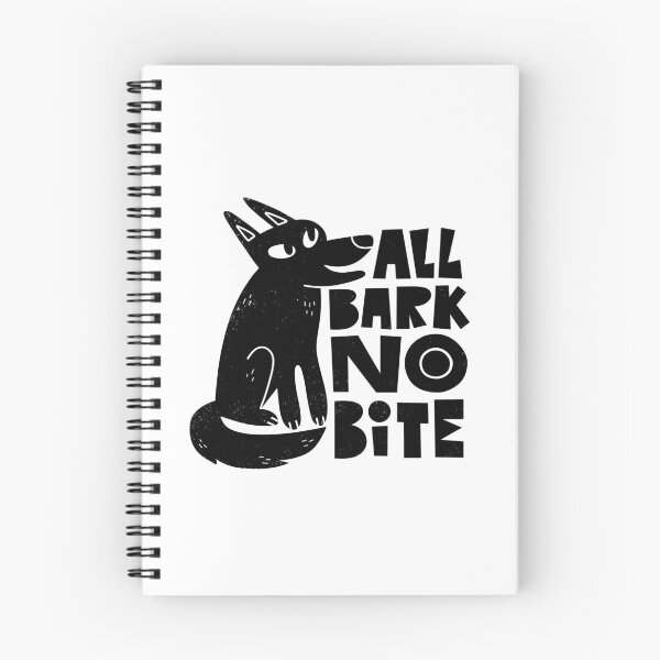 Item preview, All Bark No Bite designed and sold by grrrenadine.
