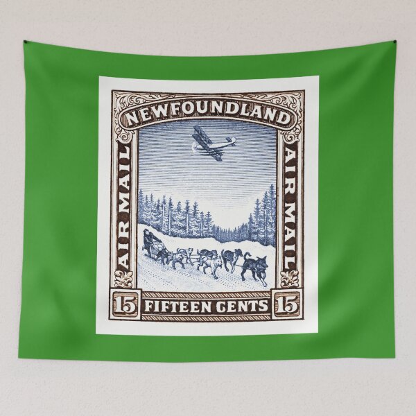 Item preview, 1931 NEWFOUNDLAND Dog Sled and Seaplane Stamp 	 	 designed and sold by fjvaioxhfu52.