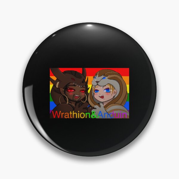 Item preview, Wrathion and Anduin Chibi Pride designed and sold by suondoi3.