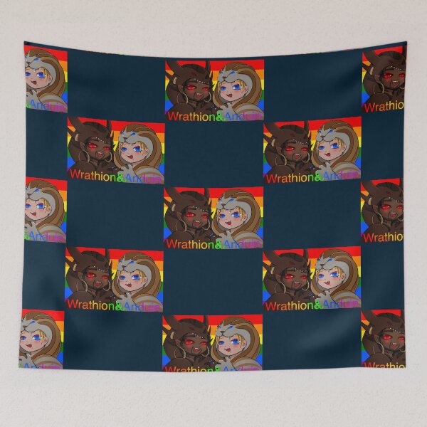 Item preview, Wrathion and Anduin Chibi Pride designed and sold by suondoi3.