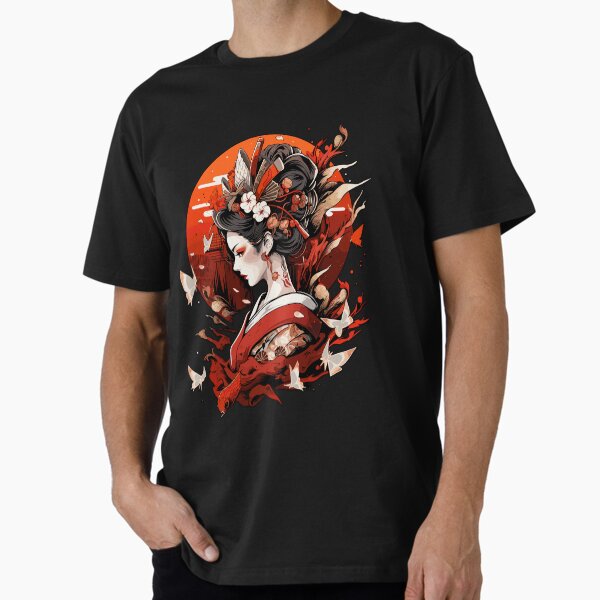 Geisha japon T-shirt premium