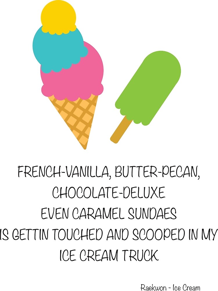 ice cream lyrics