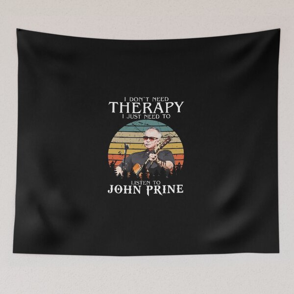 Item preview, I Don't Need Therapy I Just Need To Listen To Johnn Folk Essential T-Shirt designed and sold by Renichard.