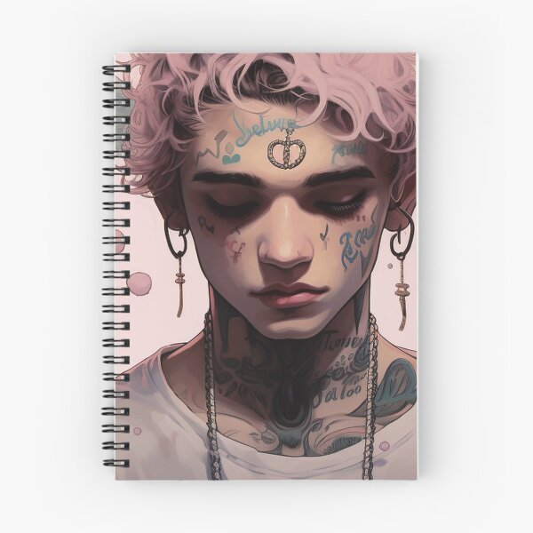 Item preview, White rapper pink hair face tatoo designed and sold by AndrewWorld.