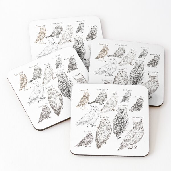 Item preview, All the Hoots designed and sold by chillaxcats.